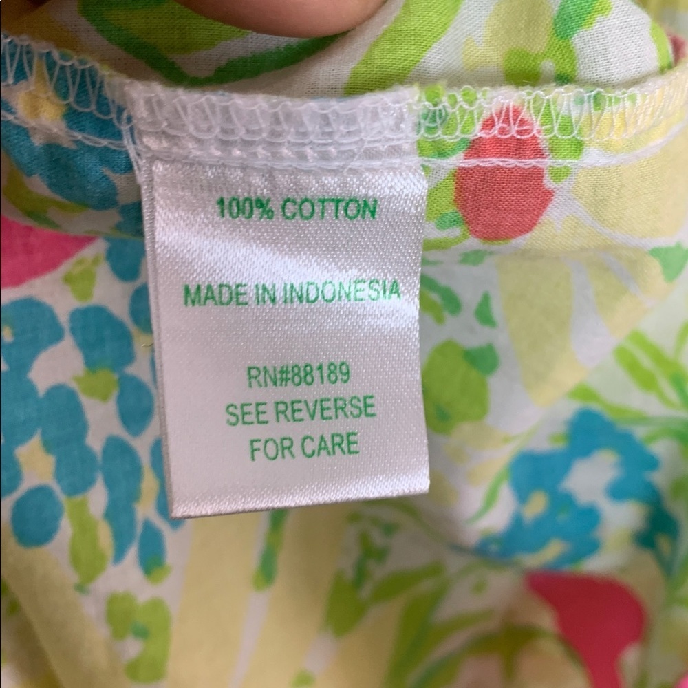 Lilly Pulitzer floral print shift dress Size Small - Picture 9 of 9